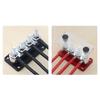 Robust Power Distribution BusBar 600A at 48V DC with Compact Design and Four Stud Terminals for Efficient Electrical Solutions