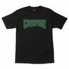 Kreatur LOGO CHECK Skateboard T-Shirt SCHWARZ