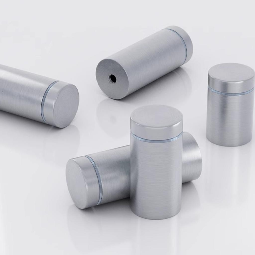 Practical Sturdy Stainless Steel Signboard Fixing Screws Pack of 16 Convenient for Commercial Displays Solution