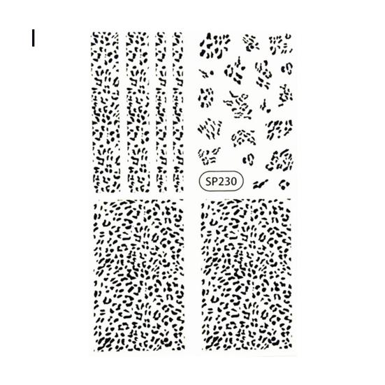 Delicate Nail Effect Ultra Stripe Decals 3D Thin DIY