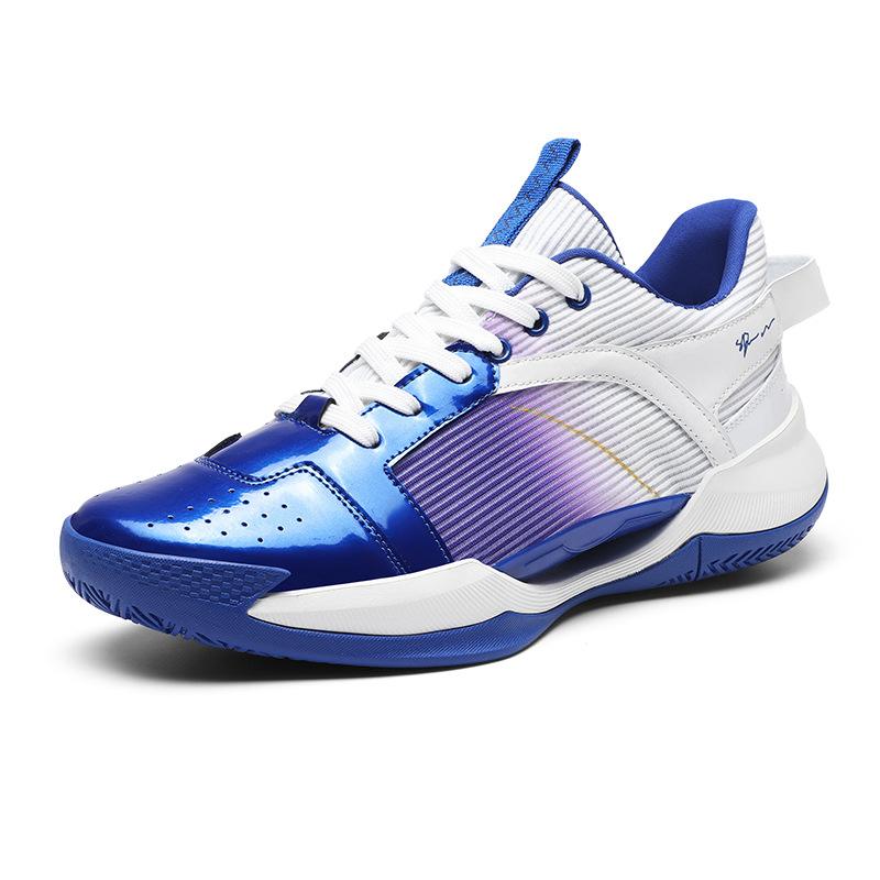 6806 Basketballschuhe Niedriger Schnitt MD-Sohle Modisch Anti-Rutsch Training Praktisch Wettkampf Sport Paar Trend