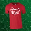 Tichá noc Roztomilý Vánoční Xmas Dárek Děti/Dospělí Horní Tričko