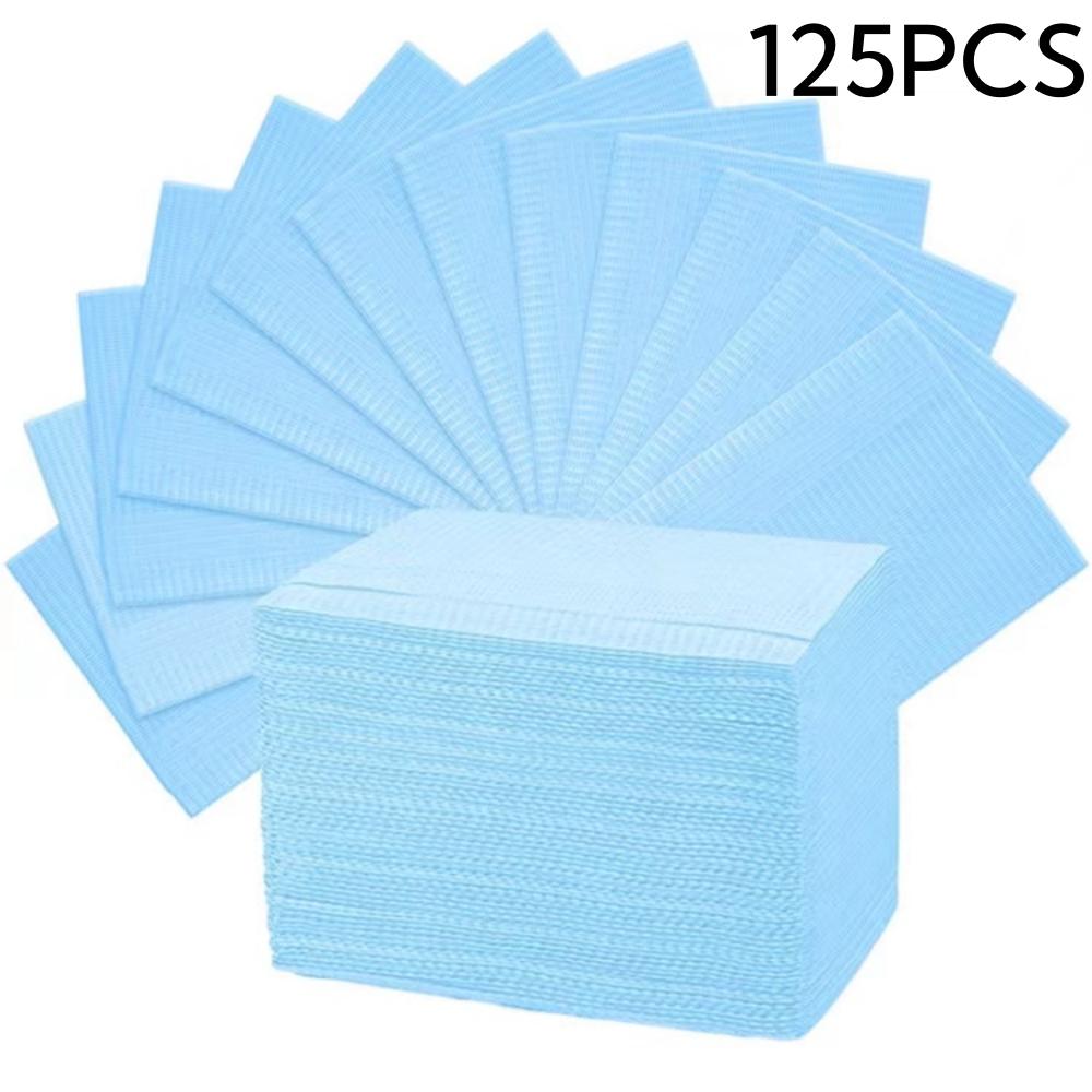125pcs Tattoo Table Cover Clean Pad Disposable Dental Bibs Sheets Cloth Under Pad Hygiene Personal Tattoo Bib Waterproof