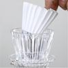 Pour-over Coffee Filter Cup - Flat-Bottomed Drip Filter with Transparent Funnel