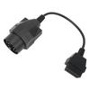 OBD II Adapterkabel 20-stift till OBD2-kontakt Rund Diagnostisk Skannerverktygskabel