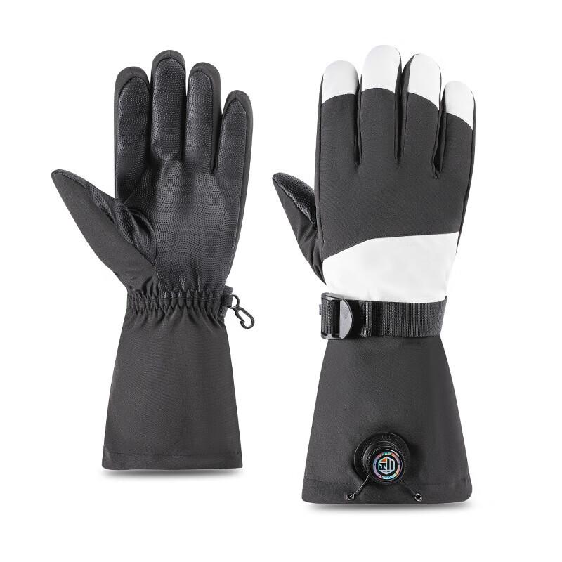 Xihong Windproof Waterproof Warm Ski Gloves with Knob Tightening
