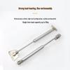 Copper-Core Pneumatic Support Rod: Hydraulic Air Shock Absorber with Rubber Head for Flip-Up Doors, Meter Boxes, and Decorative Panels