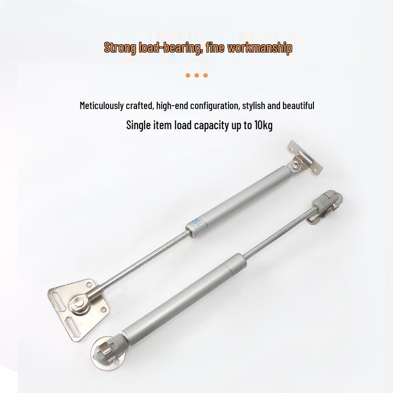 Copper-Core Pneumatic Support Rod: Hydraulic Air Shock Absorber with Rubber Head for Flip-Up Doors, Meter Boxes, and Decorative Panels