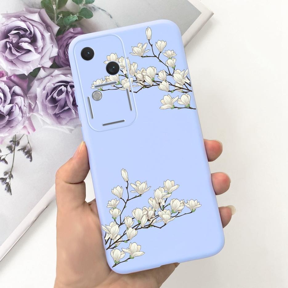 For Vivo V30 Pro Case V2319 Cute Fashion Cartoon Back Cover 6.78'' Soft Silicone Phone Case For Vivo V30 V 30 Pro VivoV30 Bumper