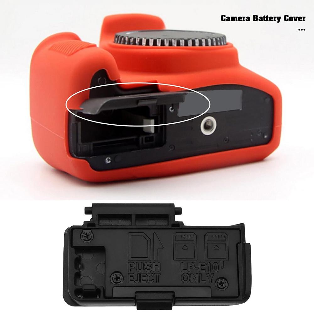 Camera Battery Cover Lid For Canon EOS 1300D, Black