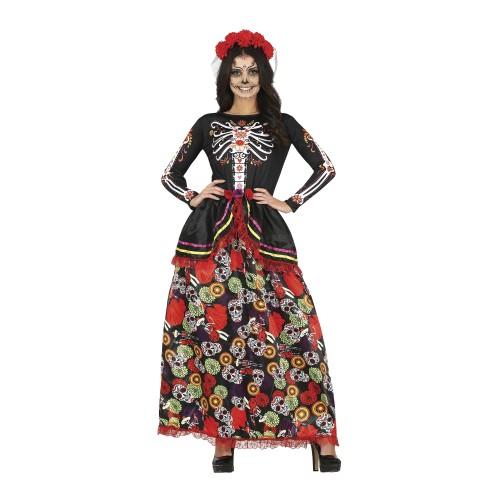Fiestas Guirca Womens/Ladies Catrina Costume Set