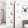 Creative Magic Witch Height Chart Sticker for Living Room Kids Room Wall Decoration Growth Ruler Wall Art