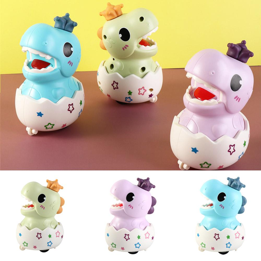 Cartoon Dinosaur Egg Car Dinosaur Egg Press Return Toy Cars Mini   Gifts