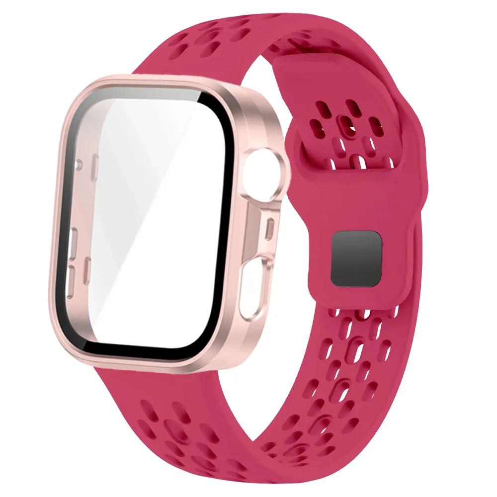 PC-Gehäuse+Silikonband Für Huawei Watch Fit 3 4 4 Pro Displayschutzhülle Armband Für Huawei Watch Fit 4 Pro Vollständige Abdeckung Schale