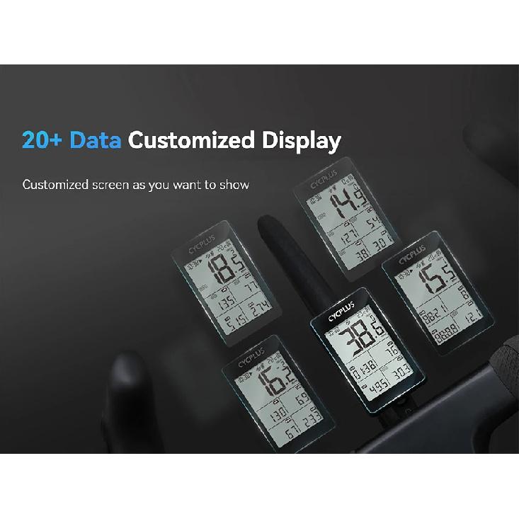 CYCPLUS M3 GPS Komputer Rowerowy Akcesoria Rowerowe Bezprzewodowy ANT+ BLE 5.0 Wodoodporny Prędkościomierz Rowerowy Licznik Przebiegu