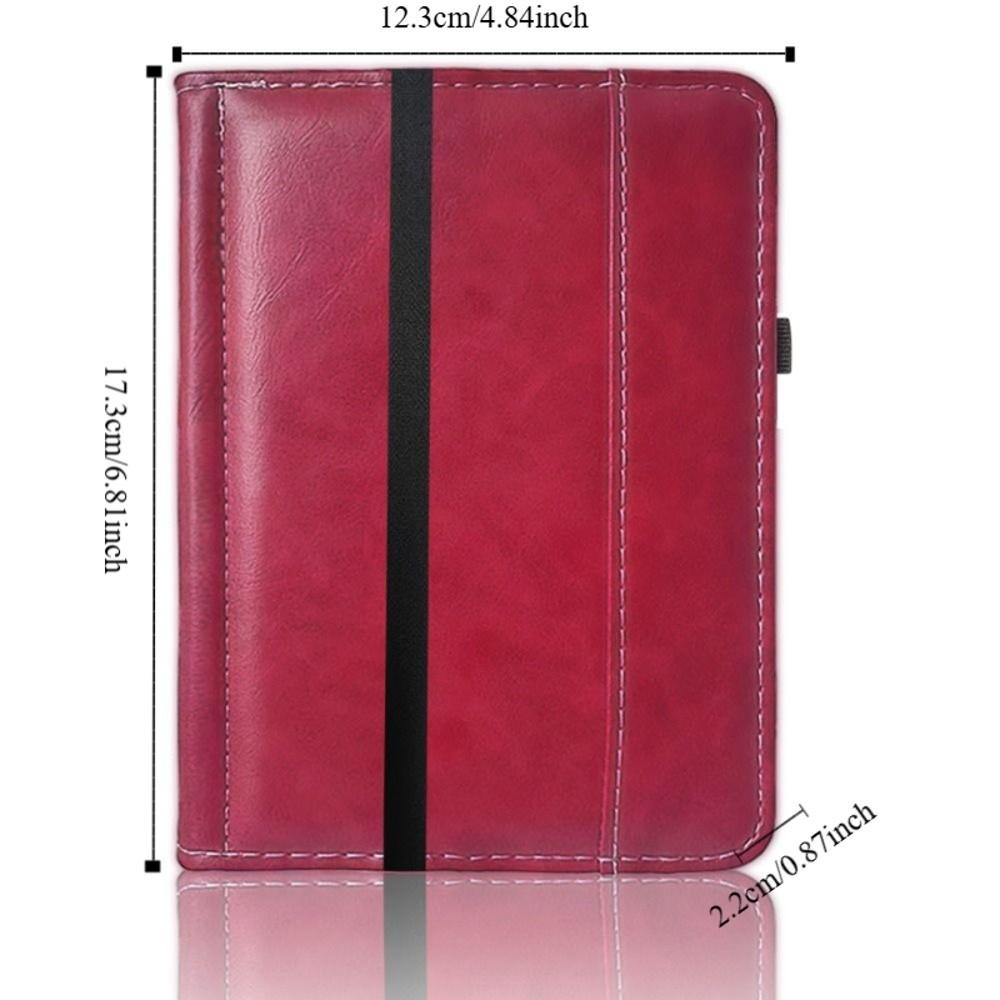Professionelle 6-Zoll-Hülle PU-Leder Stoßfest e-Reader-Abdeckung Kratzfest Verschleißfest Vollschützende Hülle für Sony PRS-650