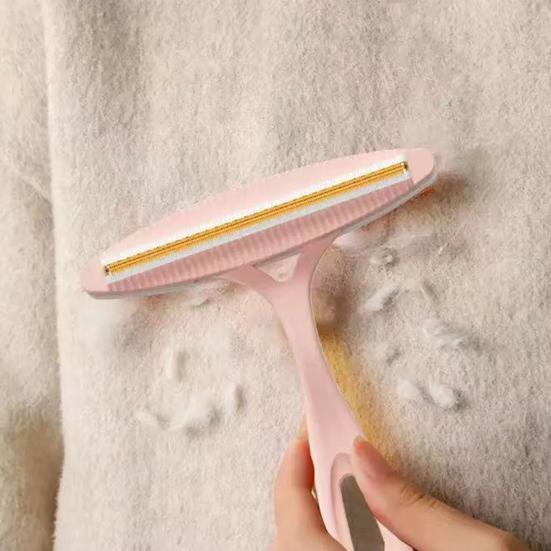 Dual-Sided Clothes Lint Remover Pet Hair Remover Brush with Copper Head Fabric Use Hair And Dust Remover for Clothes Furniture Car Seats