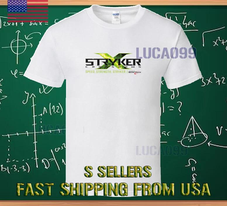 

NEW SHIRT STRYKER CROSSBOWS ARCHERY HUNTING RACING LOGO T shirt FUNNY SIZE S-5XL L