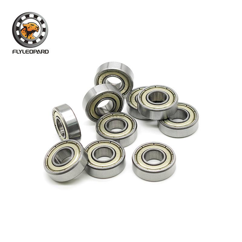 In-stock 6900 2RS Thin-walled Deep Groove Ball Bearing, 10x22x6, High-speed Motor Bearing with Blue Rubber Seal.