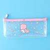 Waterproof Pencil Case Cute Stationery Storage Bag Durable Transparent Pencil Bag  School Supplies