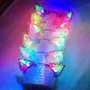 Women LED Light Up Cat Ears Lace Hair Hoop Headband Headwear Party Supplies