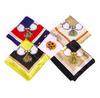 New 90x90cm Silk Scarf Women Metal Chain Print Satin Head Hijab Scarfs Luxury Brand Foulard Colors Beach Shawls Square Scarves