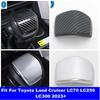 För Toyota Land Cruiser LC70 LC250 LC300 2024 2025 ABS Automatisk Växelväljare Växelhuvud Handtag Dekor Kåpa Trim Tillbehör