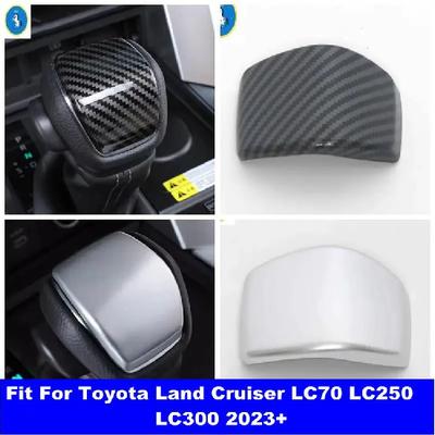 For Toyota Land Cruiser LC70 LC250 LC300 2024 2025 ABS Auto Gear Shift Knob Gear Head Handle Decor Cover Trim Accessories