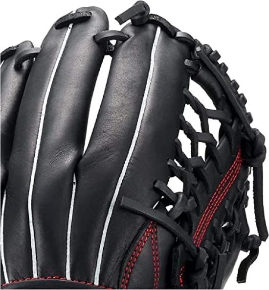 Rawlings Adult Baseball Glove GRXPMN55 Suitable for Throw on Left [Special Edition] 11.75 inch, Softball/Baseball, All-Around, Black, Right-Handed