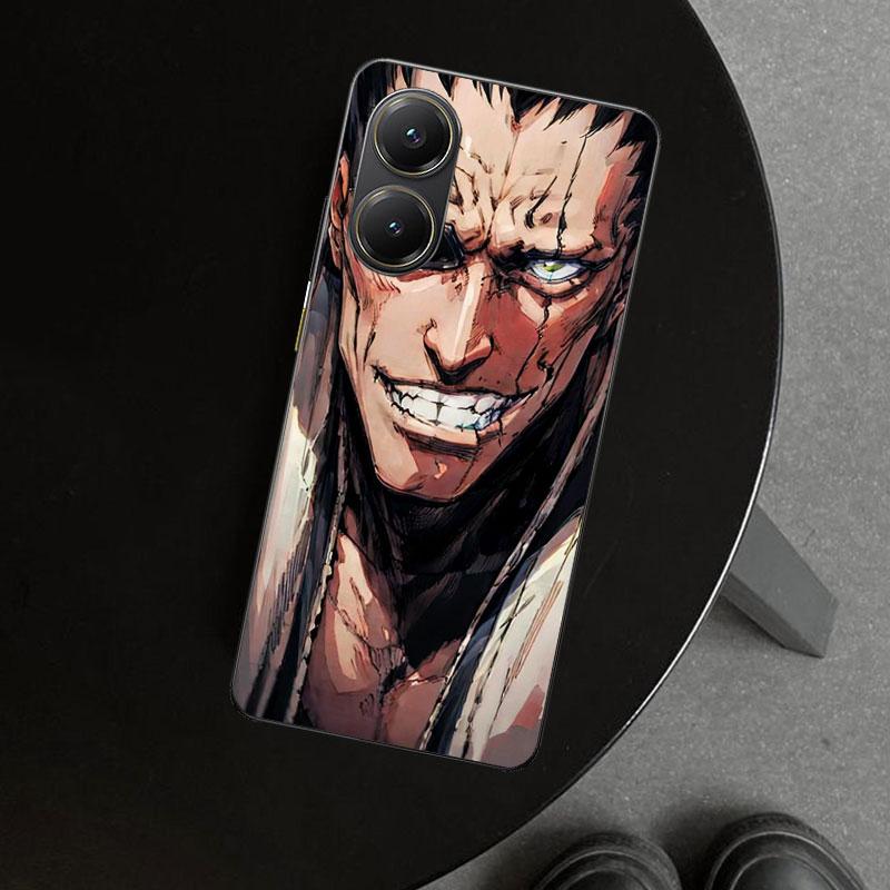 Zaraki Kenpachi Bleach Phone Case Cover for Xiaomi Poco X6 X5 X7 Pro F7 Ultra Redmi 15C 15 13C 13 12C 12 10C 10 10A 9C 9A 9T 9 C