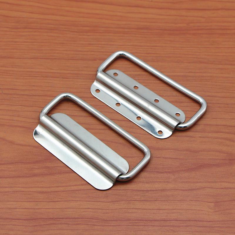 304 Stainless Steel Folding Handle Pull Ring for Furniture and Doors