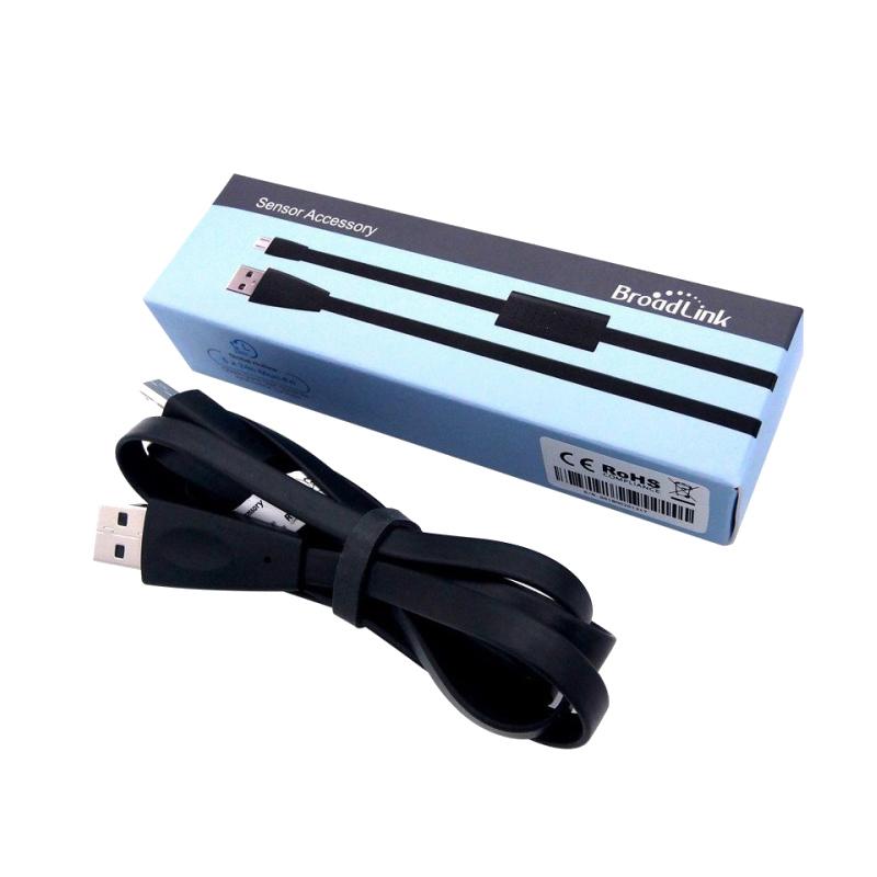 Original Broadlink Hts2 Usb Port Tempetature Humidity Sensor Detector Work With Rm Mini Rm4 Pro For Smart Home