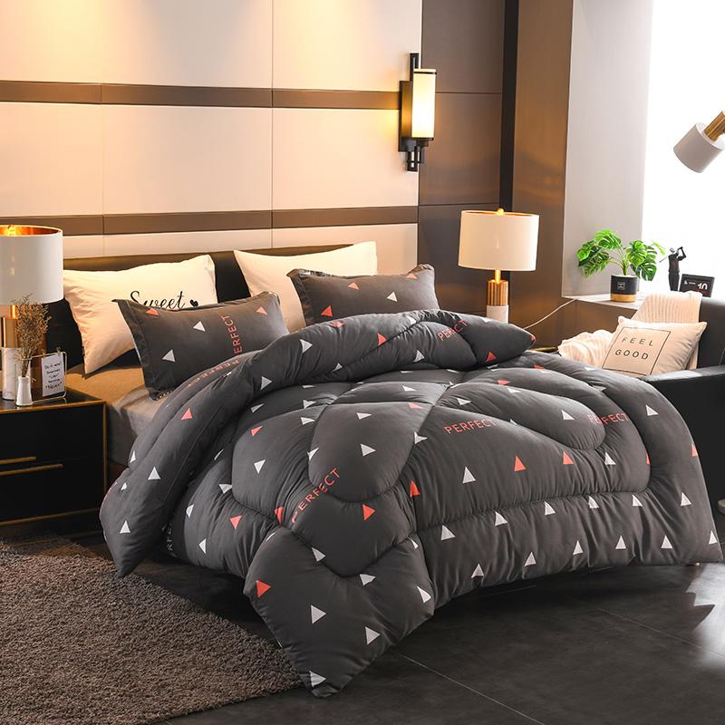 SF King Queen Twin Full Size Comforter New Design 4 Seasons Quilt High Quality Comforter Colorful Duvet Winter Thicken Blanket