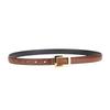 New women's belt alligator pattern fashionable simple versatile with dress jeans leather belt