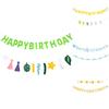 Adorable Daisy Themed Happy Birthday Flags For Kids Party Decoration Setup And
