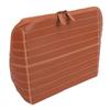 Travel Cosmetic Bag Striped Large Capacity Makeup Pouch Portable Toiletry Bag for Skincare Brushes Essentials