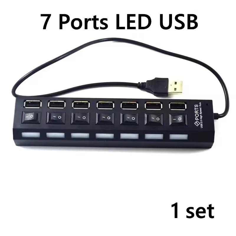 City Road Street traffic lights 7Ports LED LIGHT USB Street Lamp Base Plate Accessories Construction Bricks mini model Works With