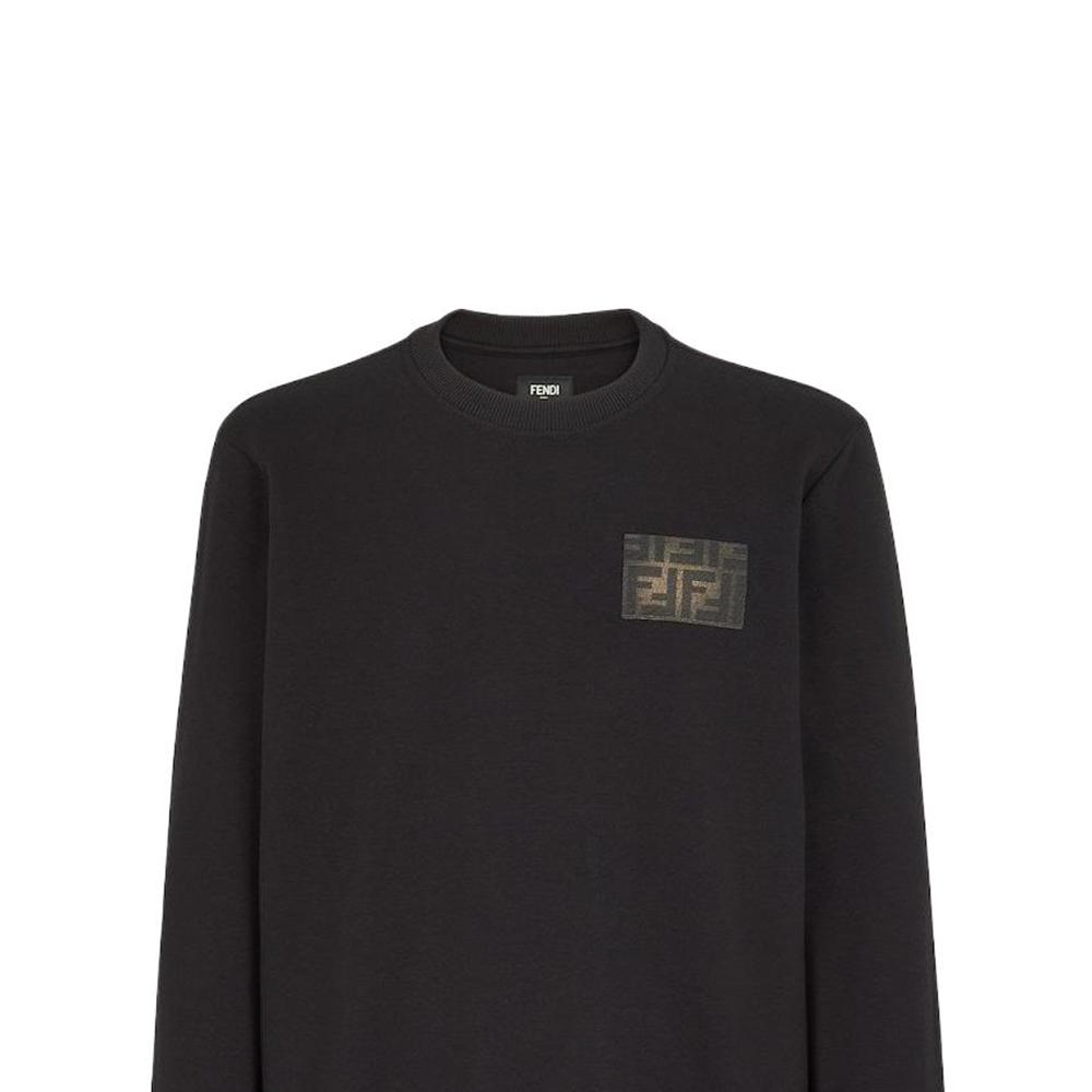 Fendi FW23 Sweatshirt Men's Black FY0178AQJ9F0QA1