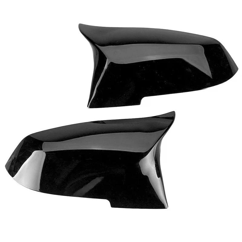 

For BMW 1 2 3 4 Series M 220i 328i 420i F20 F21 F22 Car Replacement Rearview Side Mirror Cover Wing Cap Exterior Door Case Trim чёрный