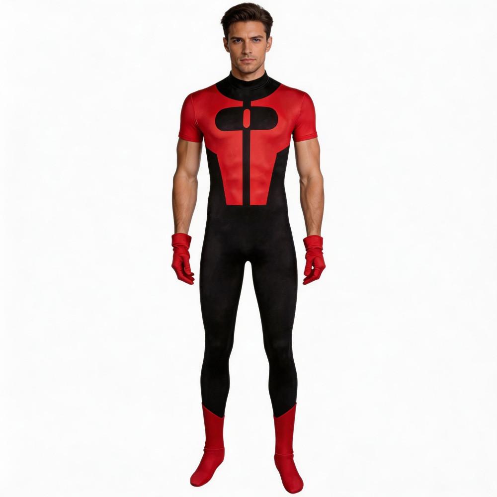 Costume Cosplay Invincible Kid Omniman Per Role Play di Anime e Giochi