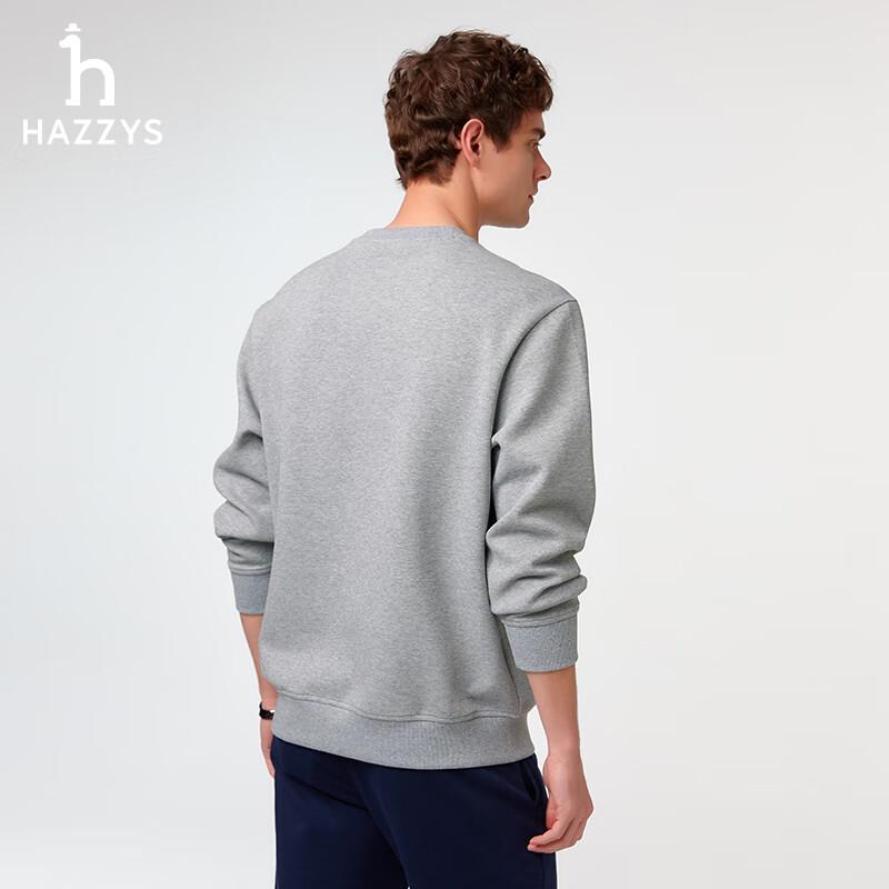 HAZZYS Men's Long Sleeve Casual Sweatshirt