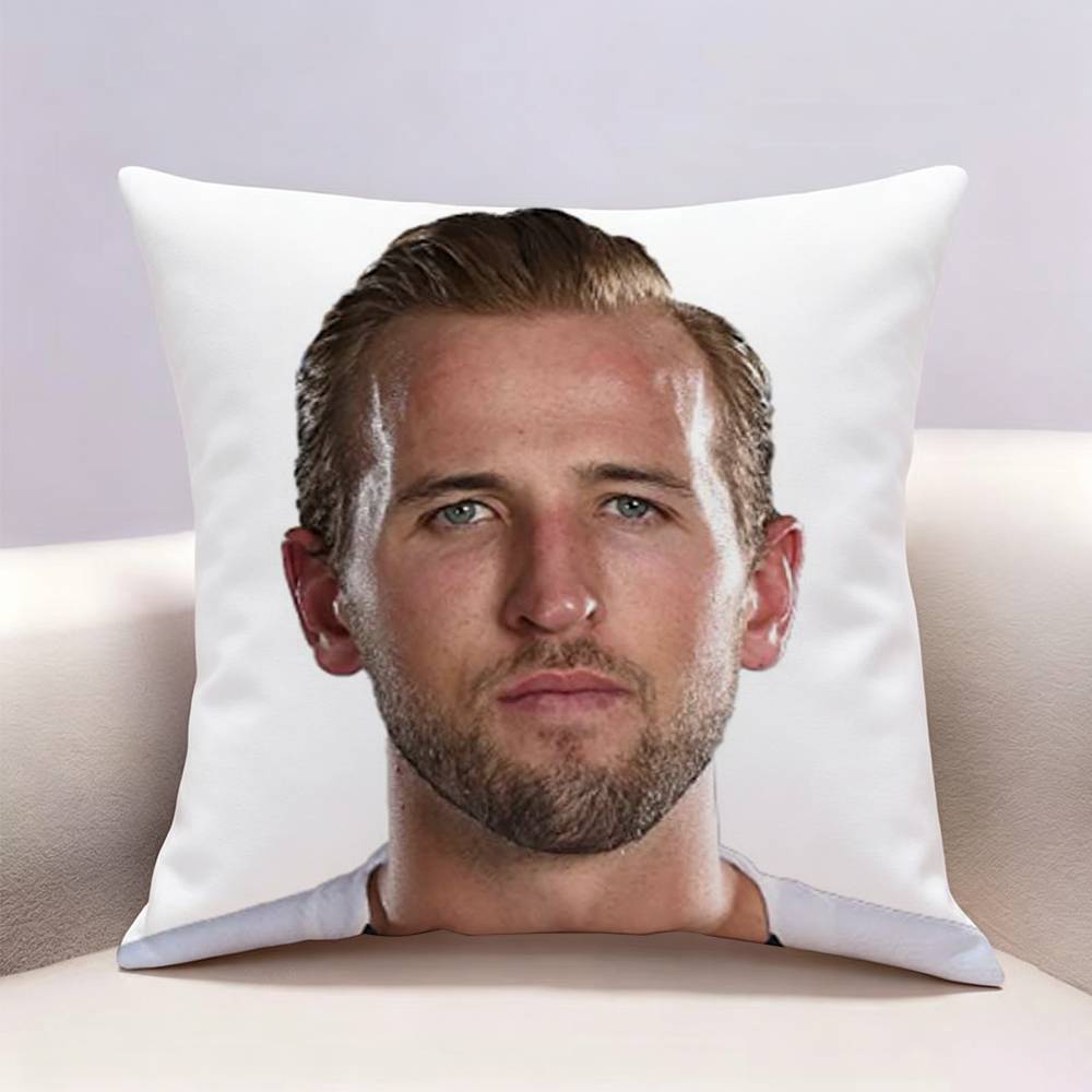 HHarry Kane football Doublesided print Pillow Case for Sofa Living Room Home office Decor Protective Cover