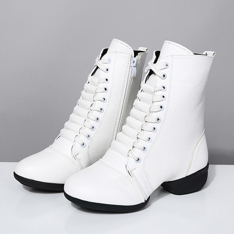 Square Dance Shoes Dancing Shoes Women's Flat-bottom Sailor Dance Shoes