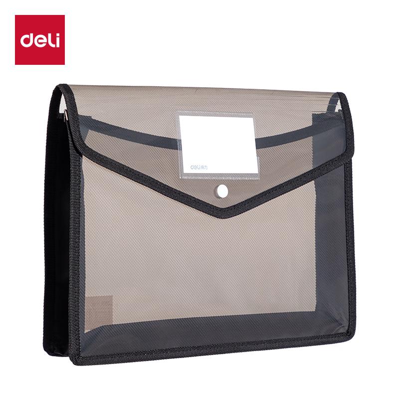 Deli Mesh Edge Snap Document Bag