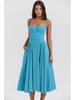 2024 French Retro Long Slip Dress - Court Style Dopamine Outfit
