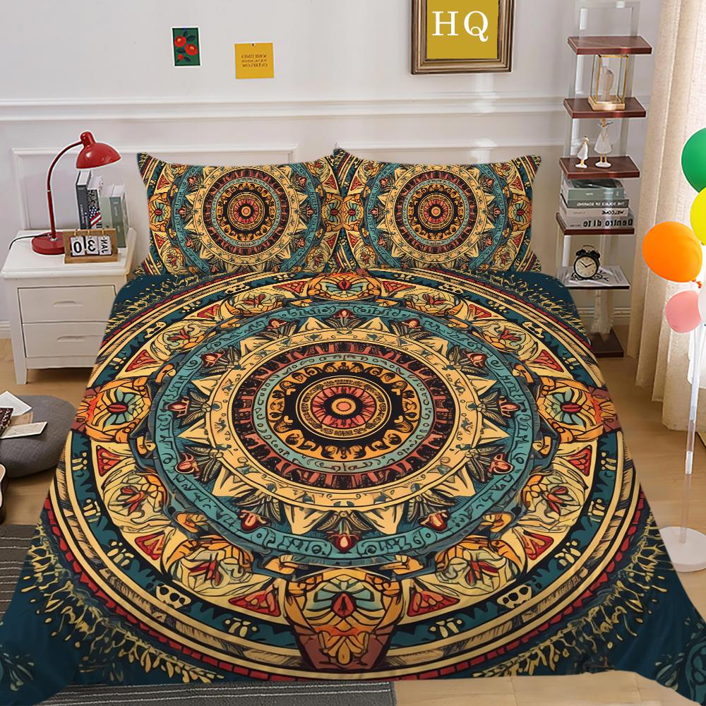 3D Printing Duvet Covers Cool Pillowcase Full King Size Home Bedding Sets Superior Microfiber Bedroom Decor