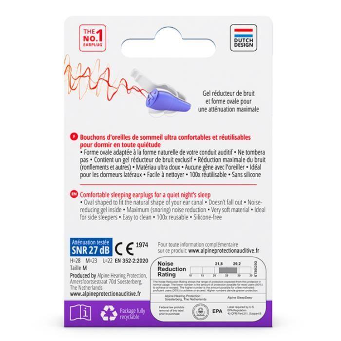 Alpine Sleepdeep Sleep Earplugs