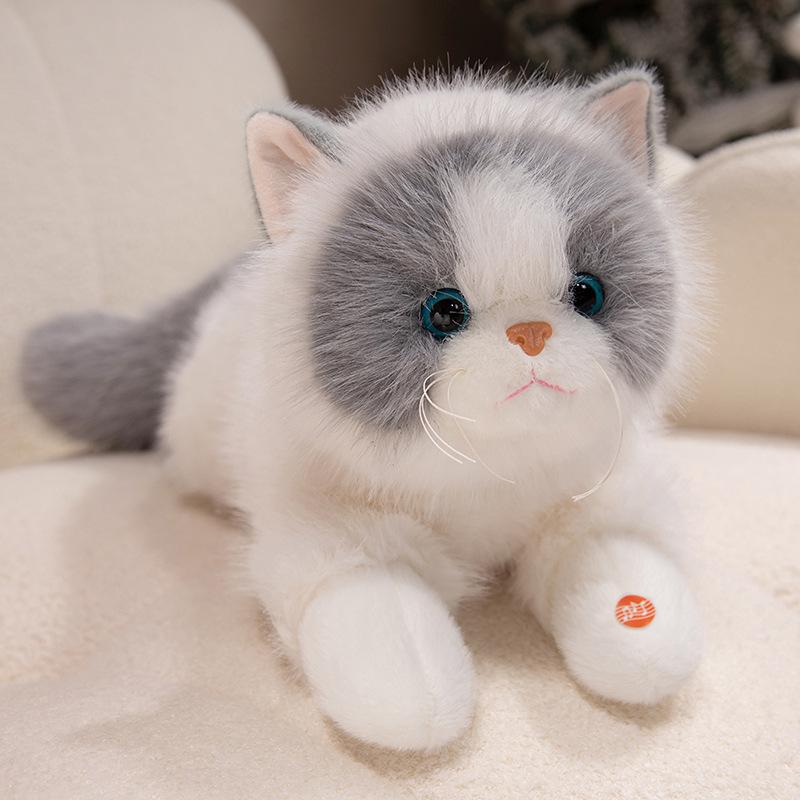 The Simulation Will Be Called Ragdoll Cat Doll Plush Toy Kitten Doll Girl Ragdoll Birthday Gift