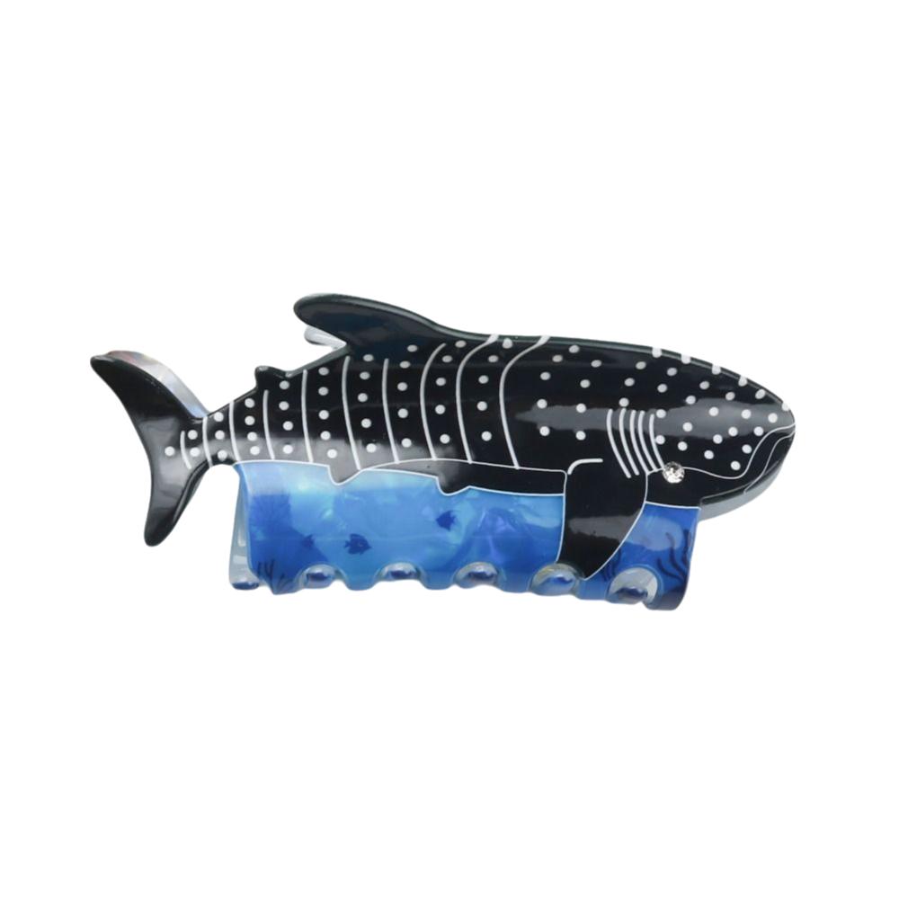 

Non Slip Acetate Hair Clips Large Size Dolphin Claw Clips Fashion Whale Hair Claw Women s Hair C