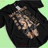 Miss Nagatoro T Shirt Dont Toy With Me Kawaii Hentai Anime Girl Vintage Washed Stylish Slightly Casual Streetwear Homme